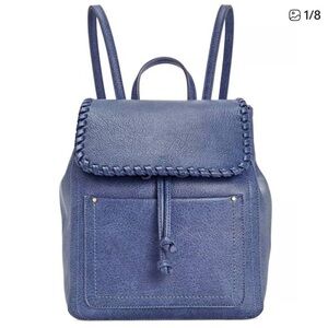 Women’s Style & Co Whipstitch Moonlight Blue Backpack Bag